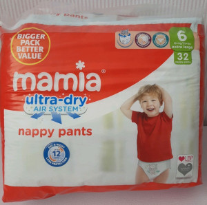 Трусики Mamia Ultra Dry №6 (16кг+), 32шт.